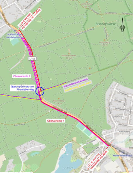 1-Radweg Dölau-Nietleben 700 90%